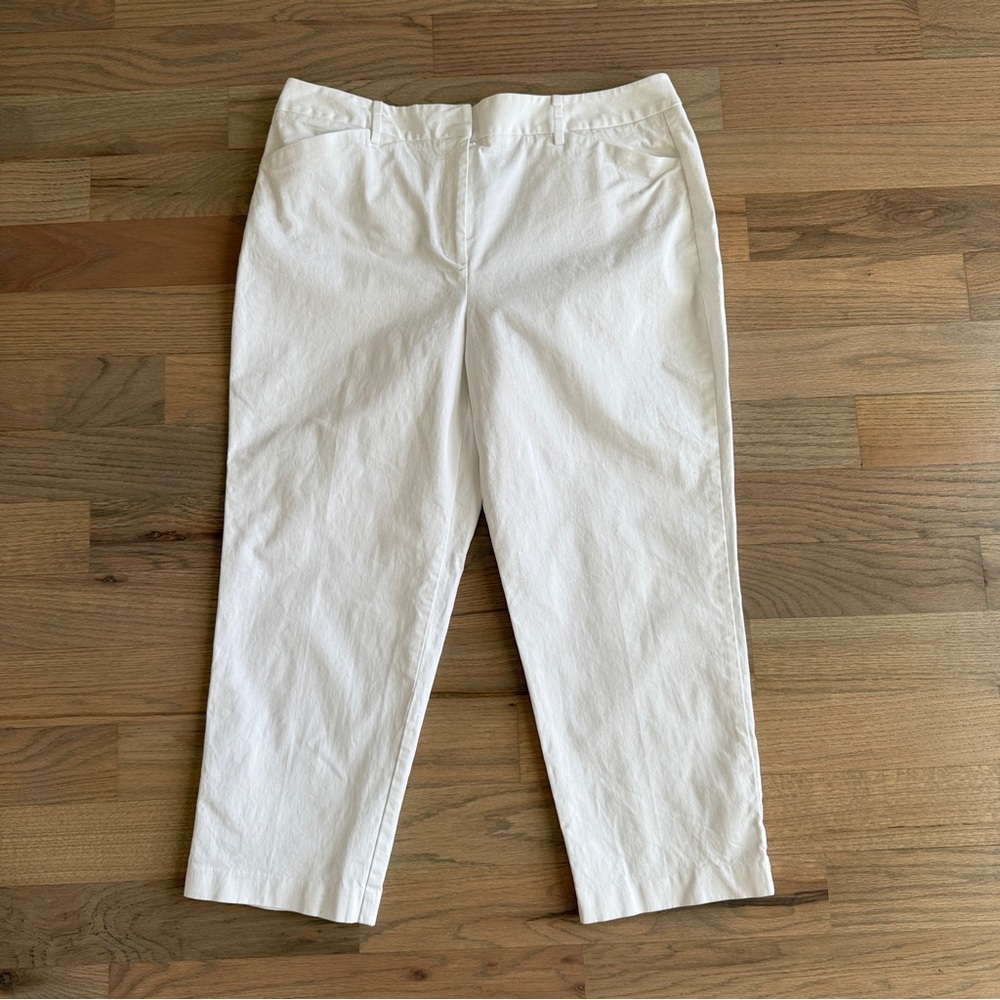 Talbots Stretchy cropped pants